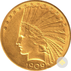 $10 Indian Gold Eagle Coin AU