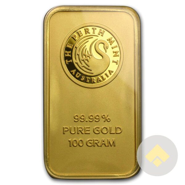 100 gram Perth Mint Gold Bars