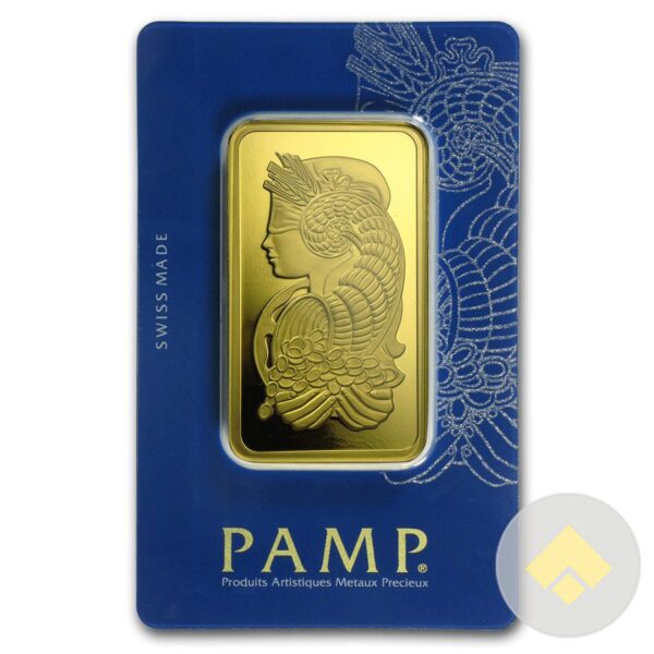 100 gram PAMP Fortuna Gold Bar