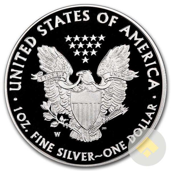 2016-W Proof Silver American Eagle Reverse