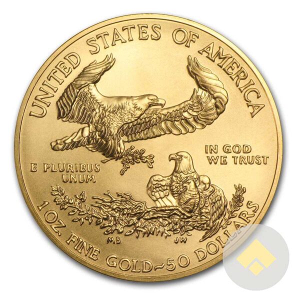 Gold Eagle Coin Reverse