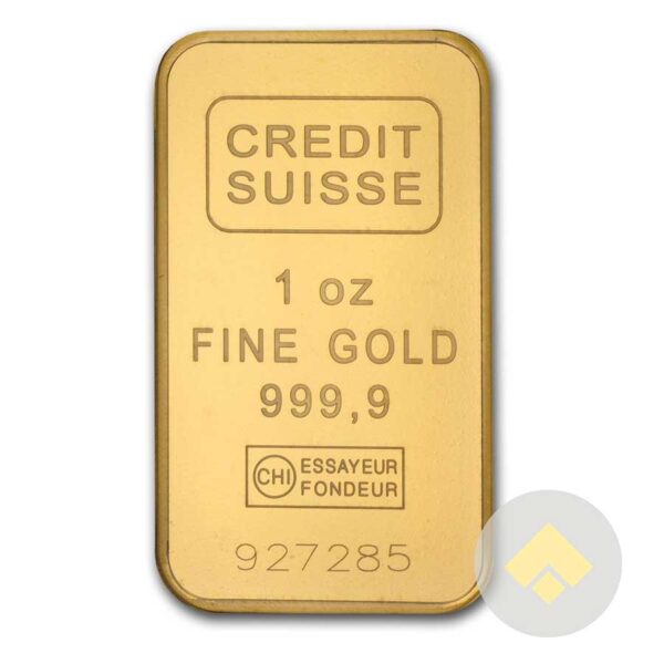 1 oz Credit Suisse Gold Bars