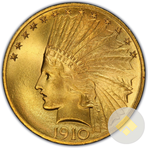 Gold Indian Head Coin