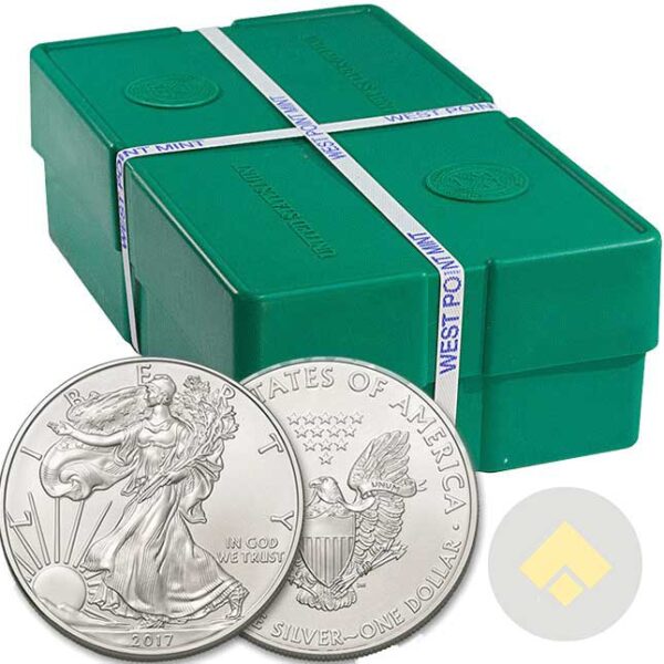 2017 American Silver Eagles 1 Oz Monster Box