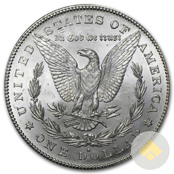 1878-1904 Silver Morgan Dollar AU Reverse