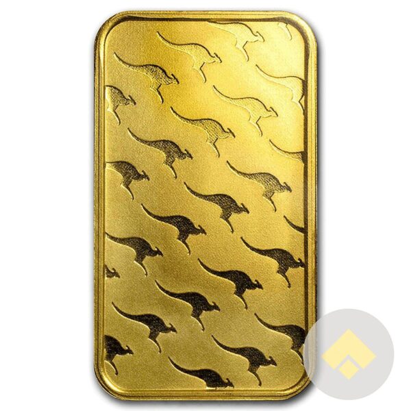 1 oz Perth Mint Gold Bar Reverse Pattern