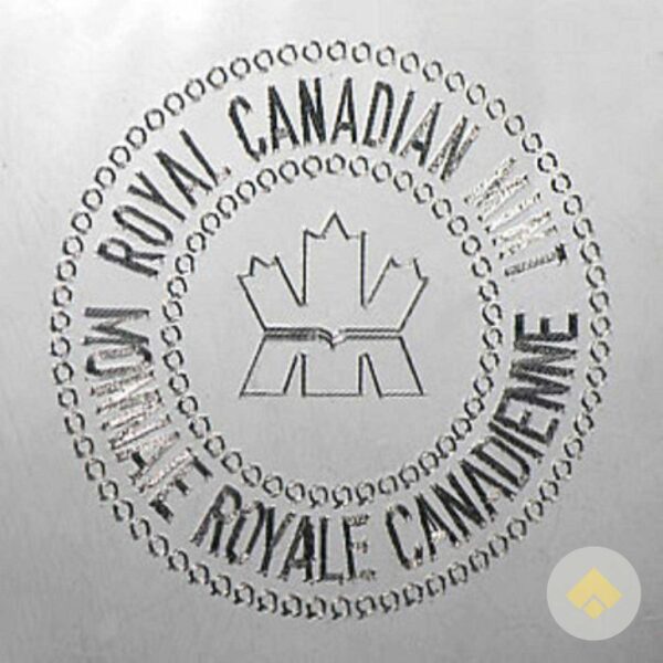 Royal Canadian Mint 100 oz Silver Bars Logo