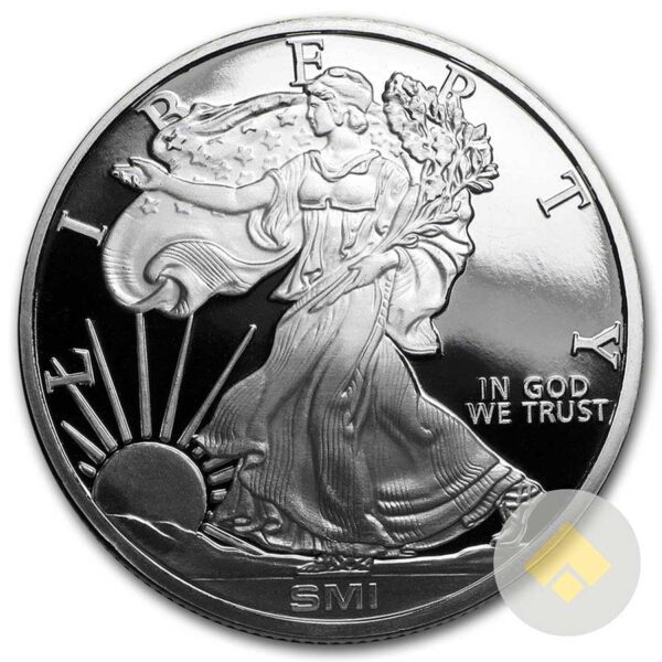 1 oz Walking Liberty Silver Round - MintMark SI™