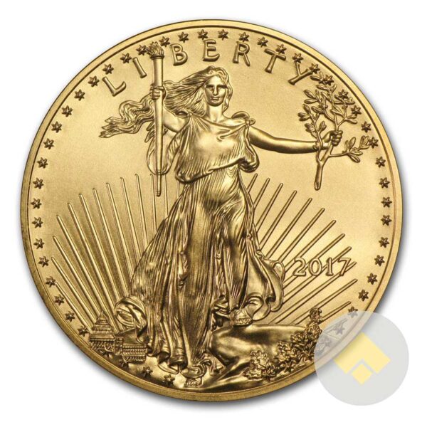 2017 Gold Eagle Obverse