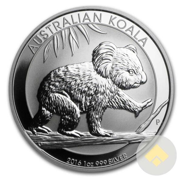 Australian 1 oz Silver Koala Coin Reverse