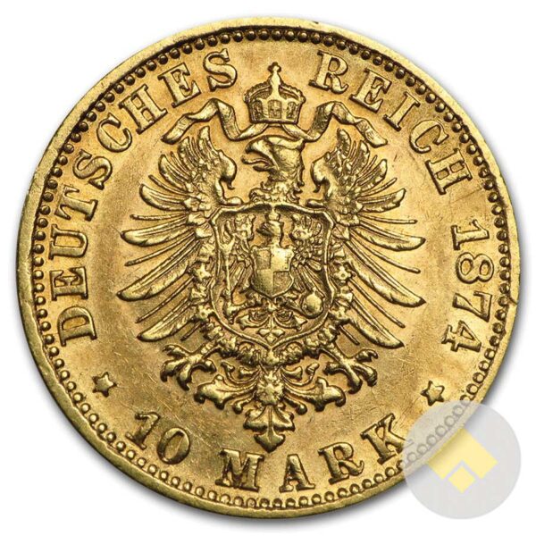 German Gold 10 Marks