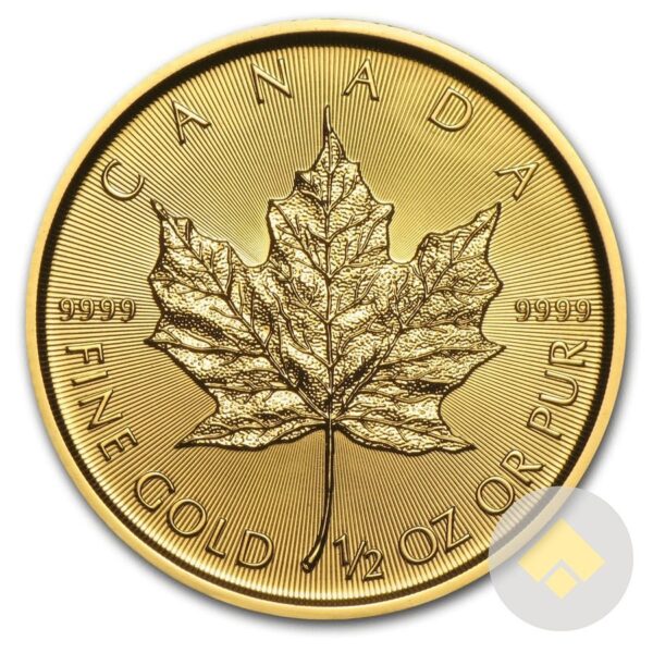 2017 1/2 oz Canadian Gold Maple Leaf