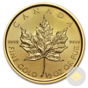 1/2 oz Canadian Gold Maple Leaf Random Years