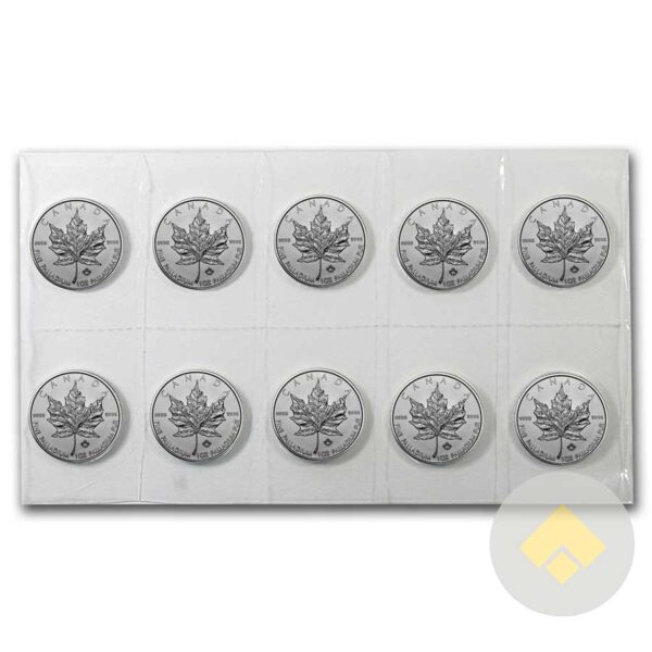 1 oz Palladium Maple Leaf Coin Sheet