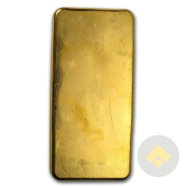 Republic Metals Corp. 10 oz Gold Bar Reverse