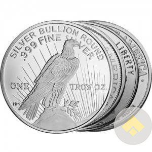 1 oz BU Silver Rounds Our Choice