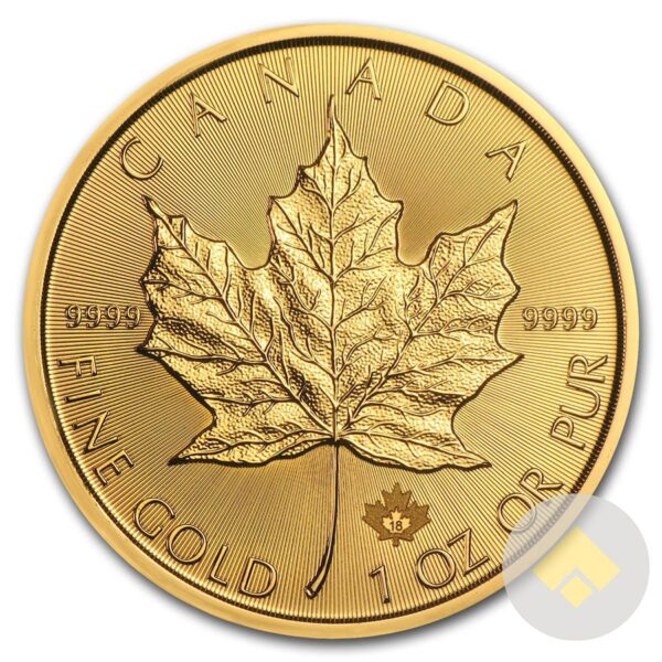 2018 Canadian Gold Maple Leaf 1 oz